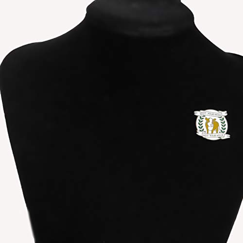 WSNANG 269 Cow Vegan Gift Not Your Mom Not Your Milk Enamel Pin Brooch Vegan Quote Cow Animal Activism Jewelry Vegetarian Gift4