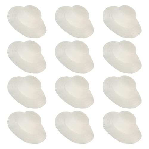 Chapeaux Tissés Beige Grand Bord : Finis les Coups de Soleil grâce au Lot de 12 Réglables