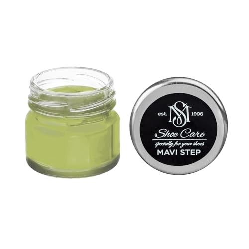 Rénover le Daim Vert Olive Terne avec la Crème MAVI STEP - 2