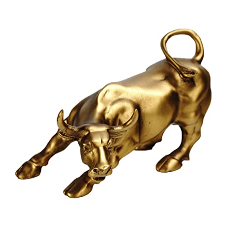 Figura de Resina Toro Oxídeo de 7.67 pulgadas