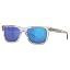 Shiny Light Grey Crystal/Blue Mirrored Polarized -580g