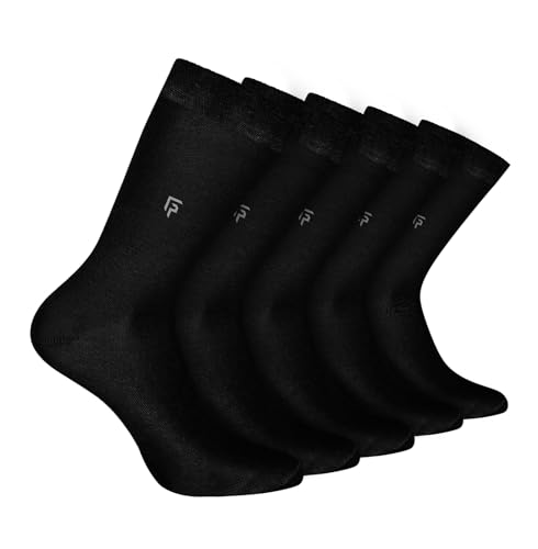 FOOTPRINTS Odourfree Organic Cotton & Bamboo Men Formal Socks - Pack of 5
