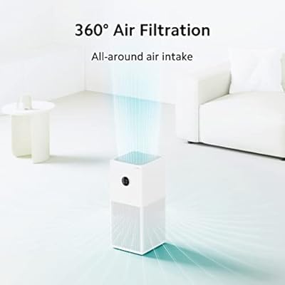 Xiaomi Smart Air Purifier 4 Lite, removes 99.97% airpollutants, Wi-Fi & Voice control-Alexa/GA, App, Large coverage area up to 462 sq. ft,  bacteria & viruses and odor, Xiaomi’s High Efficiency Filter - Image 3