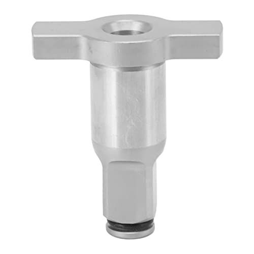 Arretierstift-Amboss-Aluminiumbaugruppe, kompakte Größe, DCF899HB, DCF899HP2, Zubehör, XR Black Decker Wrench Amboss-Kits, Frontgehäuse, Adapter N851276, N866410, N880093, 2,1 x 1,9 x