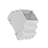 WITTKOWARE Hutschienengehäuse mit Klarsichtdeckel, grau, 90x52x65mm