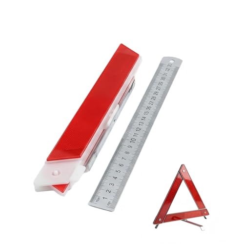 Triangolo di emergenza riflettente resistente – Segnale di sicurezza stradale per auto, camion e veicoli, segnalatore di pericolo ad alta visibilità per guasti e incidenti