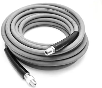 High Pressure Power Washing Hose Hose 3/8" x 50' 4000PSI Gray Non Marking (50)