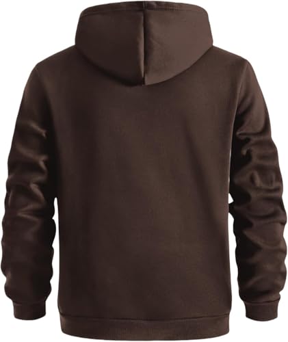 Hoodies for Men Lightweight Oversized Pullover Sweatshirts Fall 2025 Loose Fit Casual Hooded with Pocket2