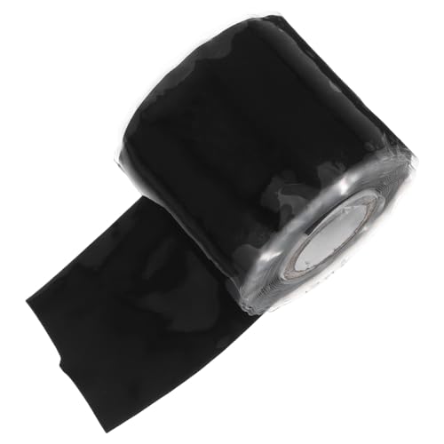Silicone Rubber Electrical Insulation Tape 1 Roll Black for Hose Repair