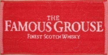 Famous Grouse Cotton Bar Towel 525mm x 250mm