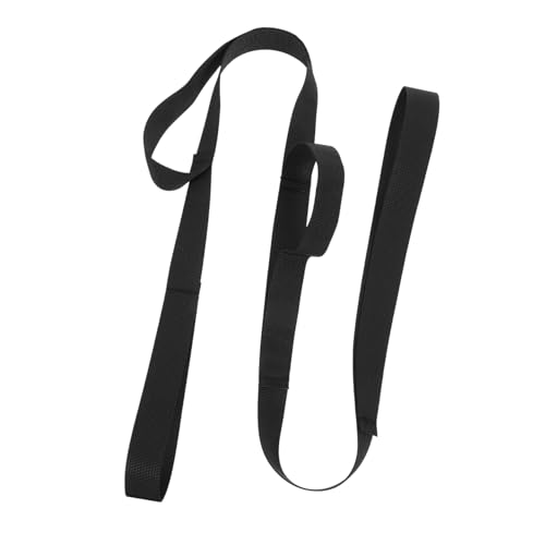 Beavorty Leg Lift Training Belt Leg Lift Mobility Transfer Aid Lift Belt Convenient Leg Assist Leg Lifter Assist Leg Cast Sling Convenient Leg Band Legs Training Leg Lifter Black 1 Item