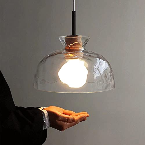 Lámpara colgante regulable H3TF5J candelabro de cristal rústico 3
