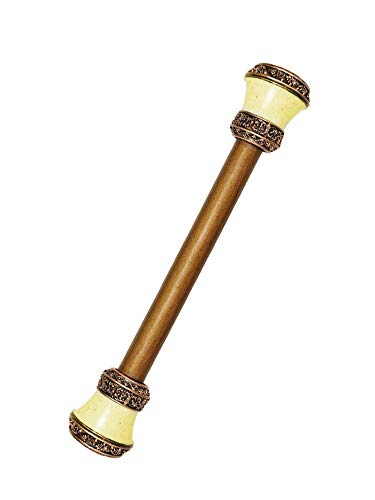 Tringle à rideau de tension télescopique vintage sans perçage pour douche et dressing