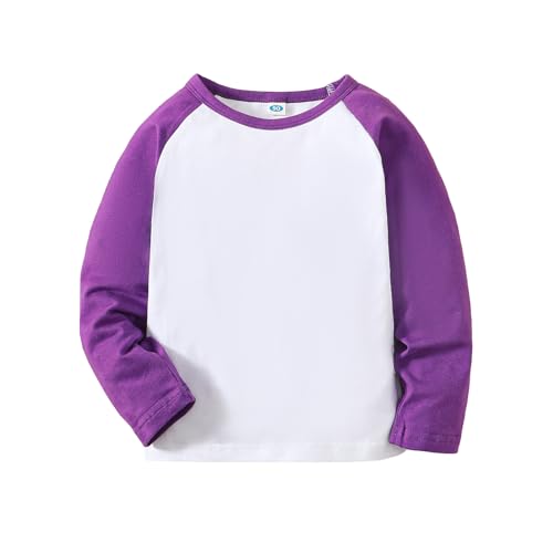 1-14Y Baby Baseball Tee Toddler Boys Girls Raglan T Shirt Kids Blouse Short Long Sleeve Casual Crew Neck Tops