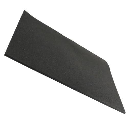Flewdart Filtro de aire espuma universal 300 x 210 x 5 mm, filtro de aire esponja placa para moto ciclomotor scooter quad cortacésped desbrozadora aspiradora (300 x 210 x 5 mm)