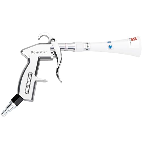 Hromee Car Detailing Air Blower Gun with High Flow Nozzle