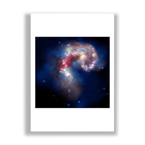 Impression d'art Hubble Antennes galaxies Spiffing Prints XL