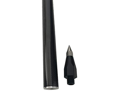 Mountlaser GPS 2 Meter 4 Section Rover Rod，Survey Rover Pole RTK Carbon Fibre Surveying Prism Pole with Bubble for Land Surveying & Engineering GPS/GNSS (GLS24) by Mountlaser - Image 7