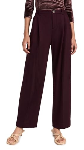 Vince Women's Cozy Wool Pleat Front Pants