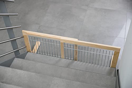 Image of Trixie Adjustable Wooden Dog Barrier Gate for Doorways & Stairs