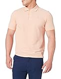 oxford university polo team Polo tejido bicolor con manga corta y logo bordado.