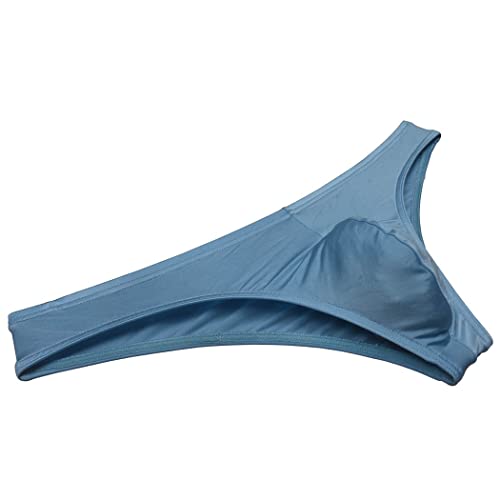 Sexy Men's Bikini Brief Elastic Ruched Back Underwear Cheeky Swim Briefs3