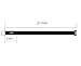 Varylala Multi-Purpose Hook and Loop Securing Straps Tie Downs Fastening Straps (1''x24'') – Assorted Colors (10)