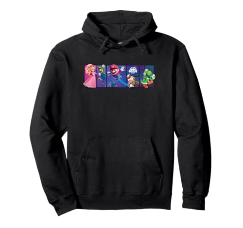 The Super Mario Galaxy Movie Cosmic Hero Panels Pullover Hoodie