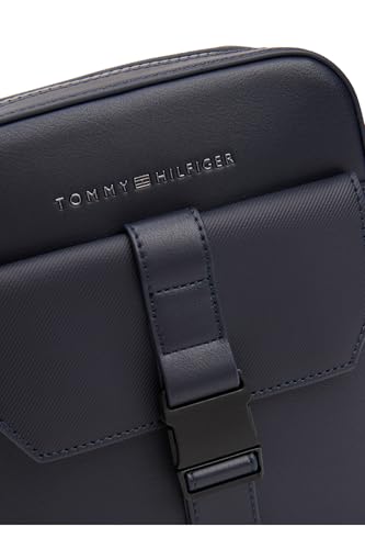 Tommy Hilfiger Foundation Crossover Homme Sacoche Bleu Spatial Taille Unique