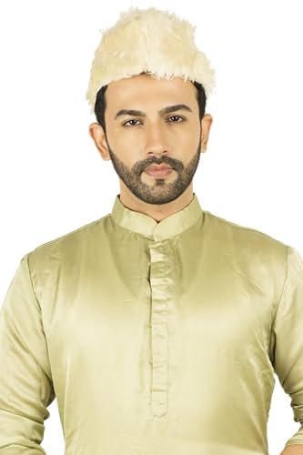 Men's Traditional Handstitch Ready to Wear Fur Topi/Cap/Turban Fo...