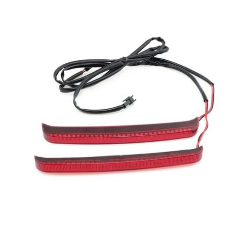 Luz LED de freno intermitente trasera para alforja de motocicleta Touring Street Glide FLHX 5