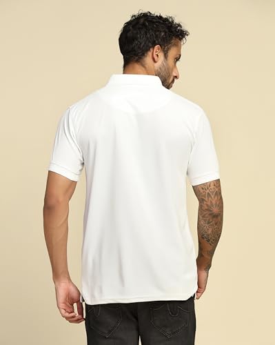 Image of VastraVibes Men's Polo Regular Fit T-Shirt