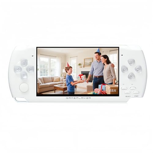 JXD 4,3 pouces Console de jeu Portable X6 Compatible avec Plusieurs Simulateurs Console de jeux Vidéo Rétro MP4/Ebook Sortie TV Lecteur Portable Cadeaux de Noël