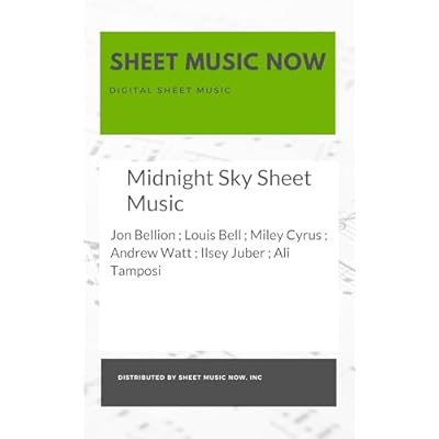 Midnight Sky Sheet Music
