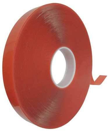 Double Sided Tape, Foam, 1/2in, Clear, 36 yd