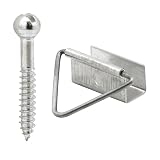 Prime-Line PL 14656 Bottom Latch, 7/16 in., Mill (25 Pack)