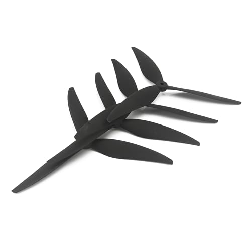 Hélice 8040 anti-torsion pour drone 8 pouces, matériau PC renforcé arbre 5mm