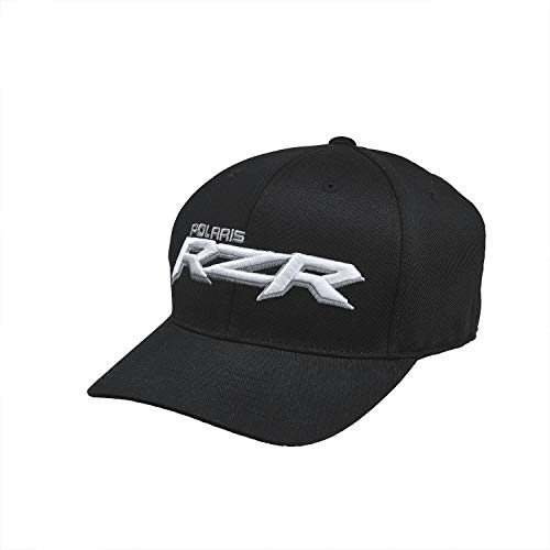 Chapeau Polaris RZR snapback contre le soleil lors du pilotage