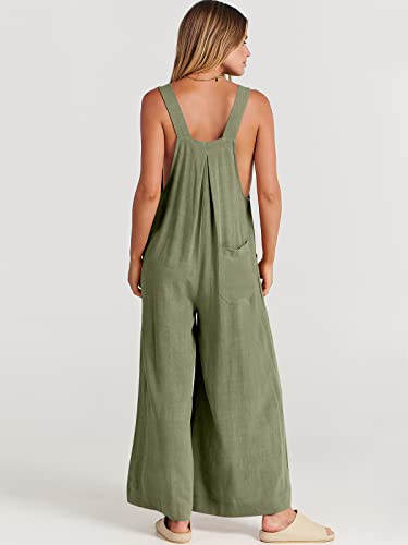 ANRABESS linen jumpsuit – image 3