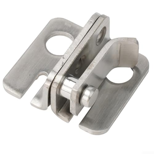 Cerrojo de puerta de acero inoxidable sin perforaciones para cerradura de armario y cajón con construcción a prueba de explosiones (pequeño derecho)