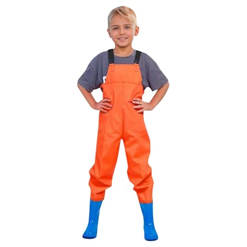 Wader demi-corps pour enfant pantalon de pêche étanche garçons et filles