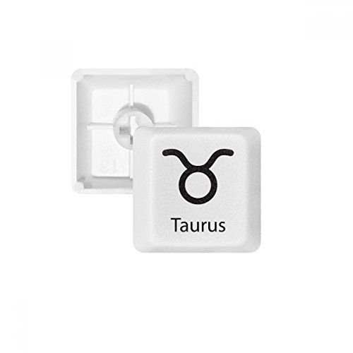 Keycaps PBT constellation Taureau blanc pour clavier mécanique haut de gamme