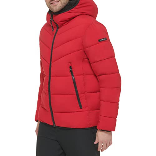 Calvin Klein mens Heavyweight Short Puffer