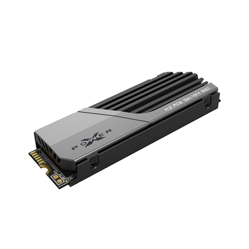 Silicon Power 4TB US75 Nvme PCIe Gen4 M.2 2280 SSD R/W Up to 7,000/6,500 MB/s with Heatsink (SP04KGBP44US7505AC) - Image 3