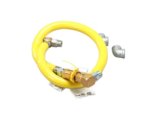 T&S Brass HG-4D-60 Gas Hose with Quick Disconnect