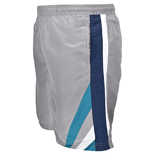 Big and Tall Quick Dry Chevron Stripe Swim Trunks to 8X