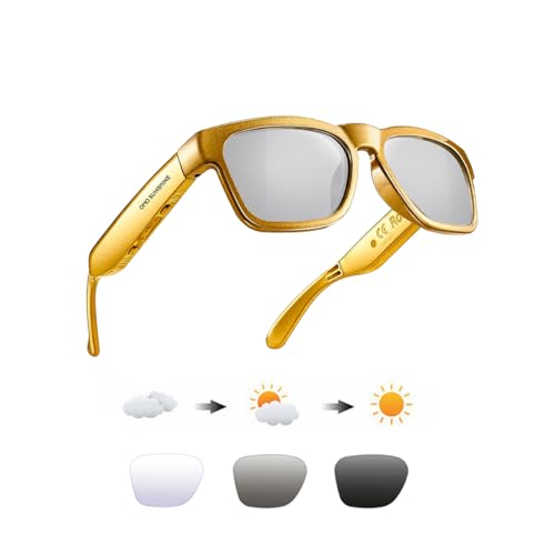 Image of OhO sunshine AI Smart Glasses for Men & Women, Bluetooth Smart Sunglasses with Open Ear Audio & ChatGPT Real-Time Translation (165 Languages), Smart AI Glasses with 10H for Meeting Travel Daily Wear