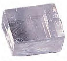Optical Calcite (Iceland Spar) Mineral Rock Approx. 5/8-1 Inch - 2 Pieces w Info Card