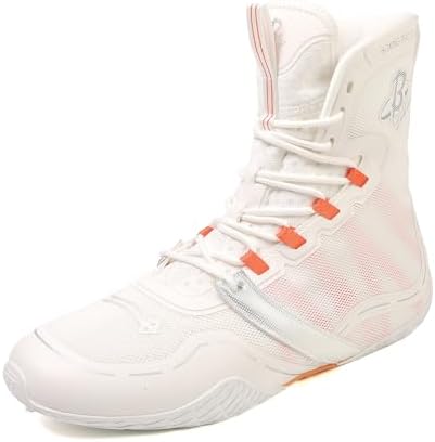 Men's Boxing Shoes Wrestling Shoe Lightweight Fighting Shoes High...