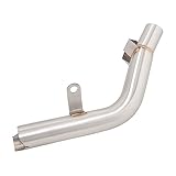 Für Suzuki für GSXR 600 für GSXR 750 2008–2023, mittleres Auspuff-Verbindungsrohr, Edelstahl, Katalysator löschen, Slip-on-Original-Schalldämpfer Escape